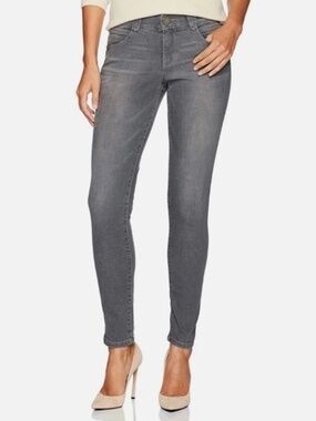 Democracy "Ab"solution Booty Lift Skinny Jeans Jeggings Gray Size 10